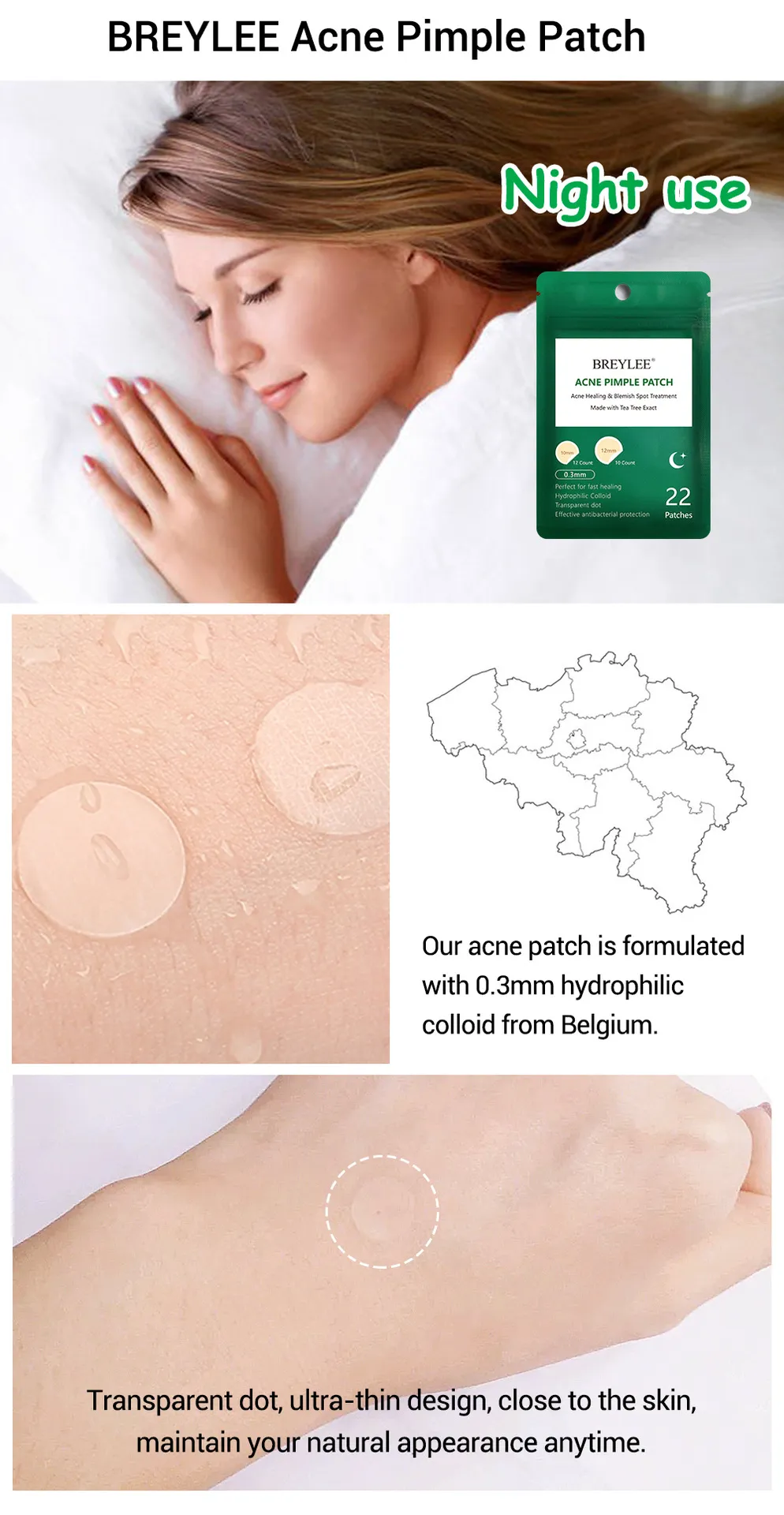 Acne stickers, night acne stickers, fade acne marks — photo 2 of 5